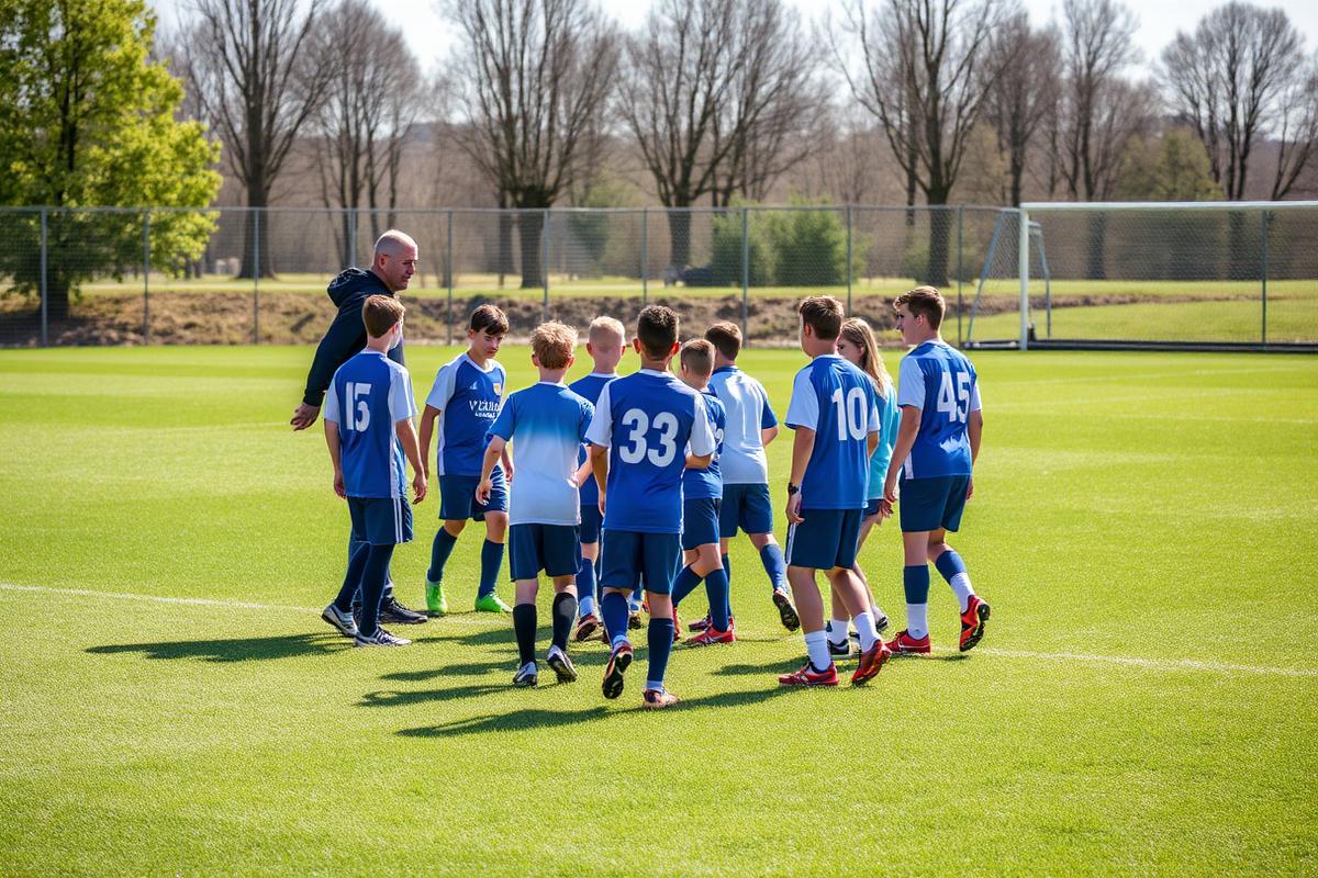 Trening mladih nogometašev NK Kungota